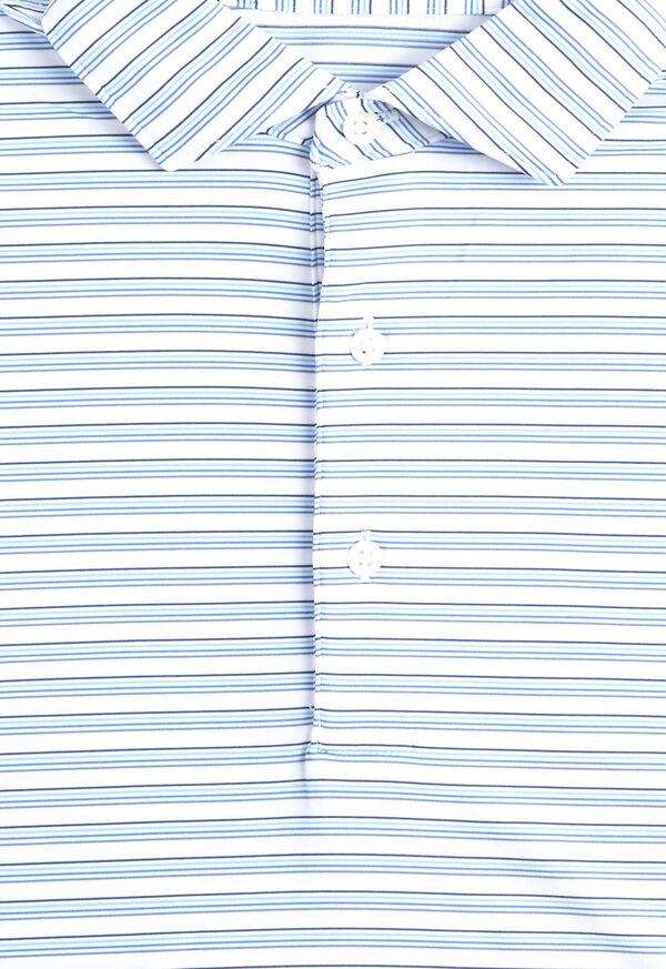 Paul Stuart Multicolor Stripe Performance Polo, image 2