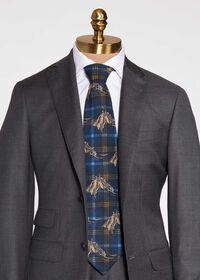 Paul Stuart Equestrian Print Tie, thumbnail 2