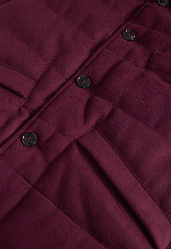 Paul Stuart Wool & Cashmere Quilted Vest, image 2