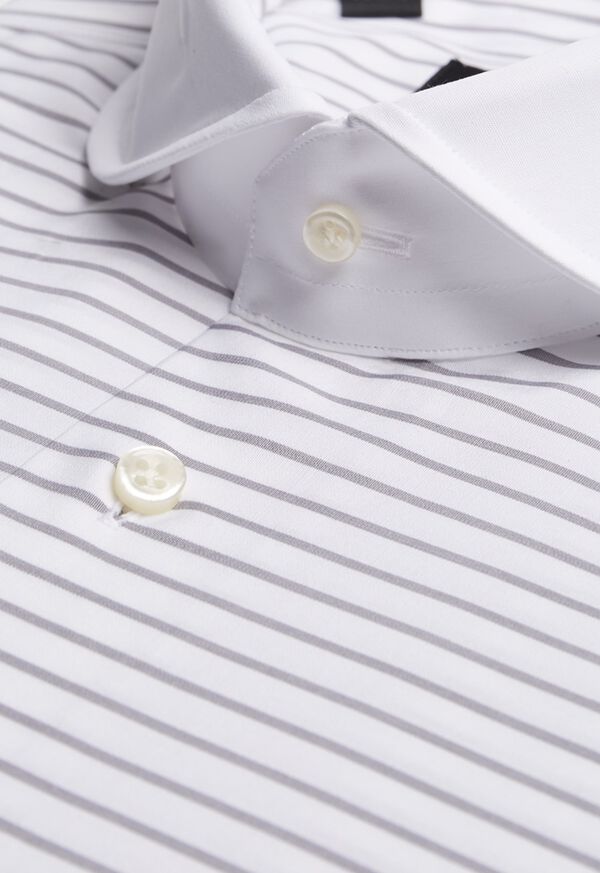 Paul Stuart Horizontal Stripe Dress Shirt, image 2