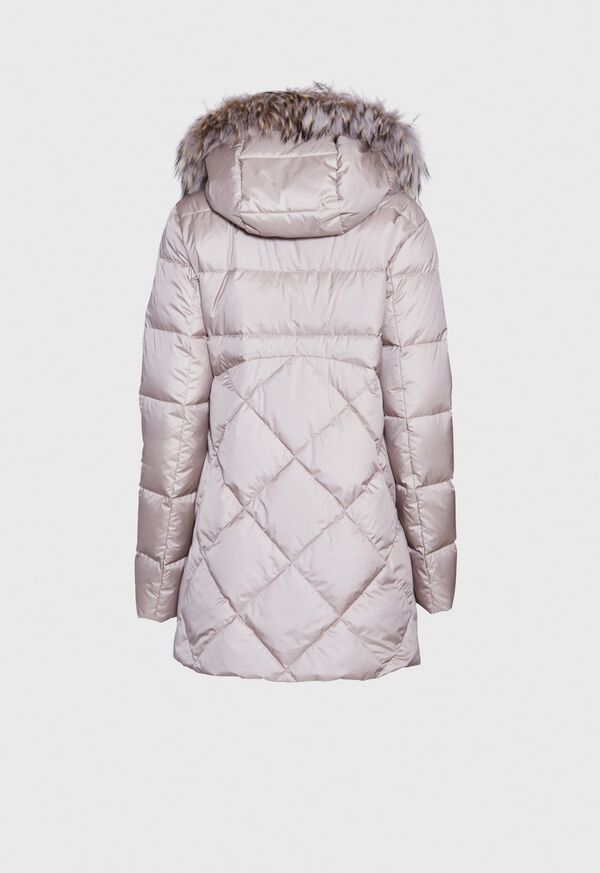 Paul Stuart Puffer Coat with Fur Trim, image 3