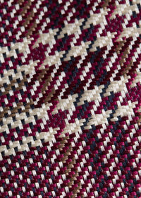 Paul Stuart Woven Silk Large Plaid Tie, thumbnail 3