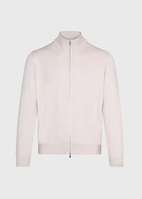 Paul Stuart Cotton Double Zip Cardigan, thumbnail 1