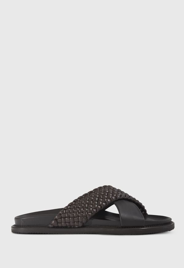 Paul Stuart Palau Woven Leather Slide, image 1