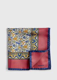 Paul Stuart Small Flower Pocket Square, thumbnail 1