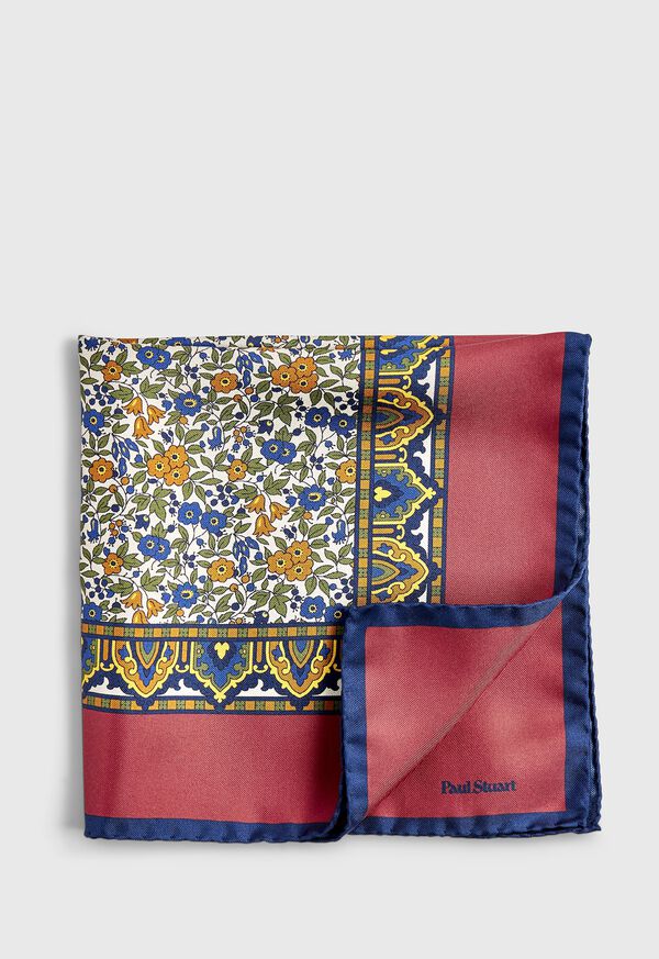 Paul Stuart Small Flower Pocket Square, image 1