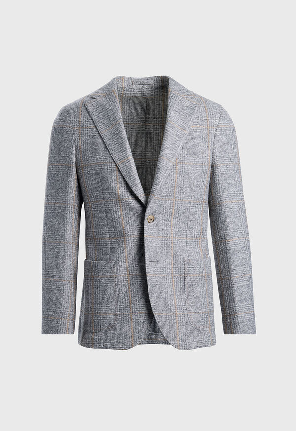 Paul Stuart Jersey Plaid Soft Jacket, image 1