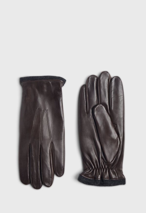 Paul Stuart Nappa Leather Glove with Cashmere Lining, image 1