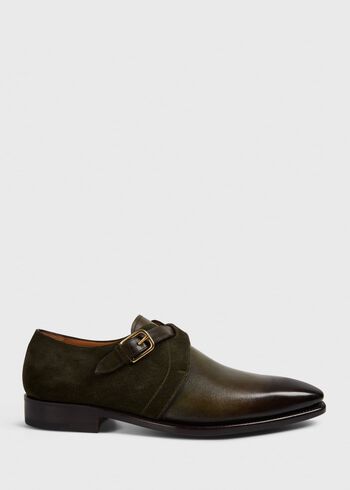 Paul Stuart Galante Double Cross Monk Strap