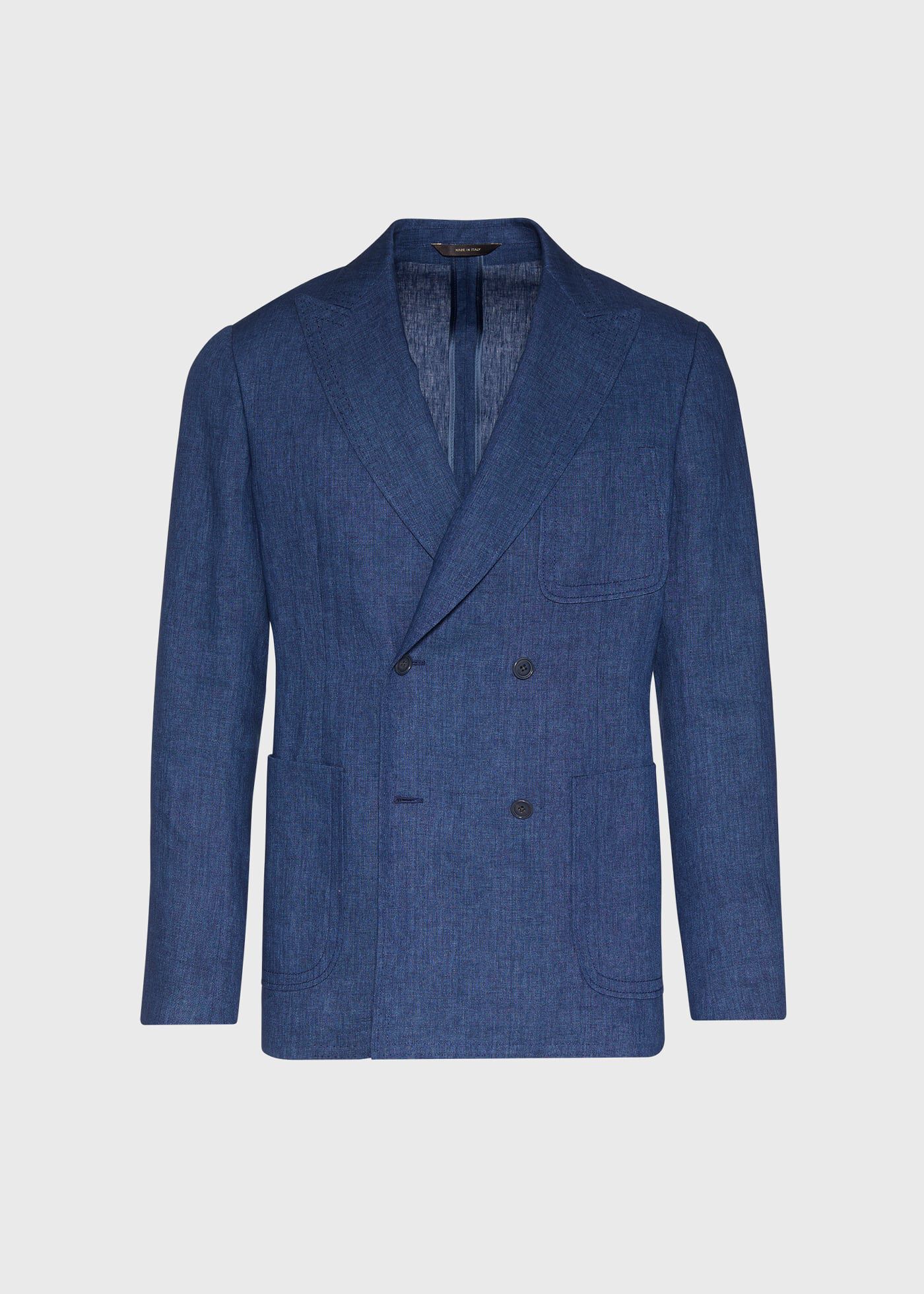 Blue Linen Jacket