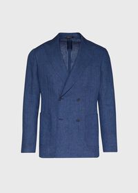 Paul Stuart Blue Linen Jacket, thumbnail 1