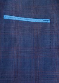 Paul Stuart Blue Plaid Suit, thumbnail 4