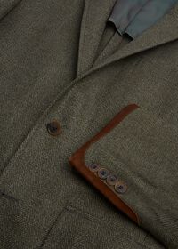 Paul Stuart Solid Linen/Wool Highlander Jacket, thumbnail 3