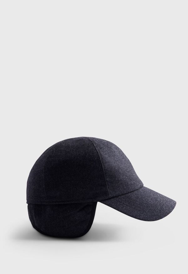Paul Stuart Wool & Cashmere Flannel Baseball Cap, image 2