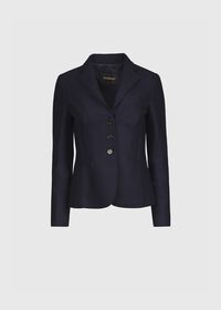 Paul Stuart 3-Button Jersey Wool Blazer, thumbnail 1