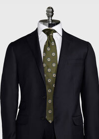 Paul Stuart Button Silk Tie, thumbnail 2