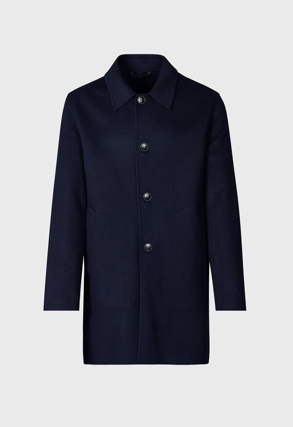 Paul Stuart Cashmere & Wool Short Overcoat, image 1