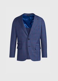 Paul Stuart Blue Plaid Suit, thumbnail 3