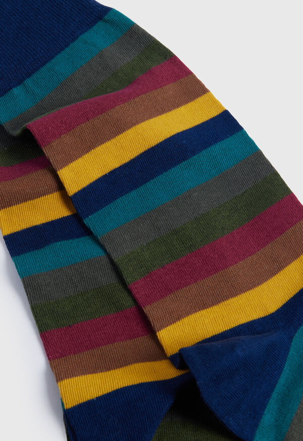 Paul Stuart Colorful Stripe Sock, image 3