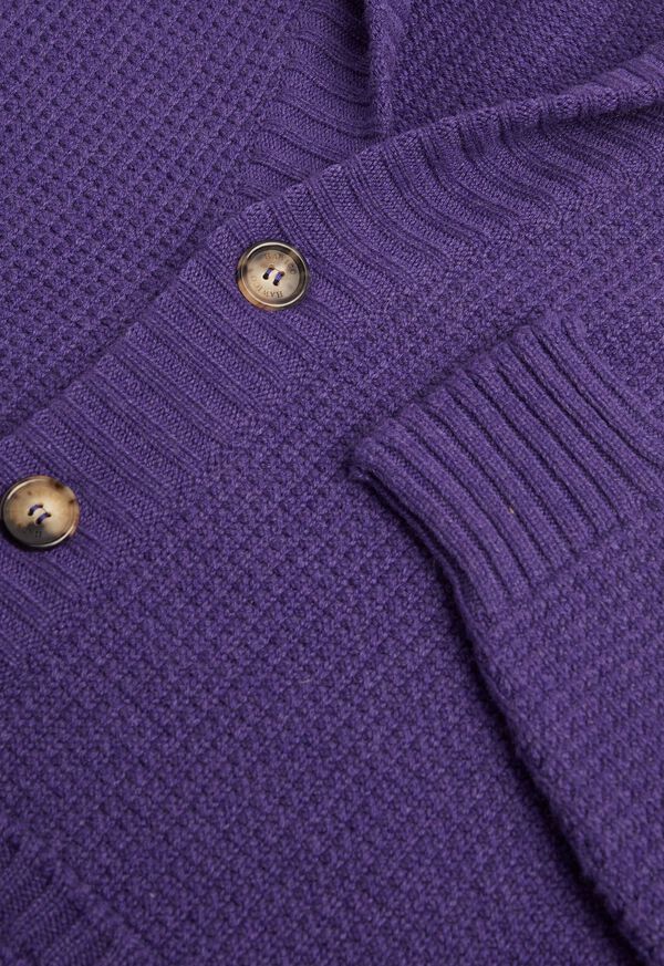 Paul Stuart Scottish Cashmere Shawl Collar Cardigan, image 3
