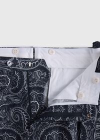 Paul Stuart Printed Paisley Linen Dress Trouser, thumbnail 3