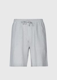 Paul Stuart Washed Linen Drawstring Walk Short, thumbnail 1