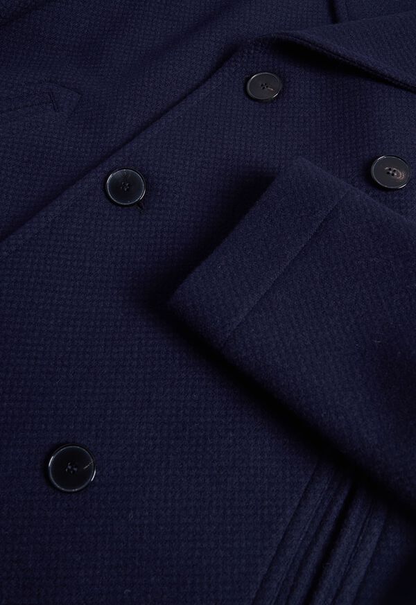 Paul Stuart Wool & Cashmere Double Breasted Coat, image 2