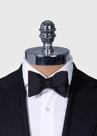 Paul Stuart Silk Solid Shantung Bow Tie, thumbnail 3