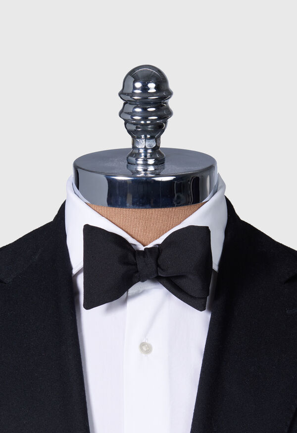 Paul Stuart Silk Solid Shantung Bow Tie, image 3
