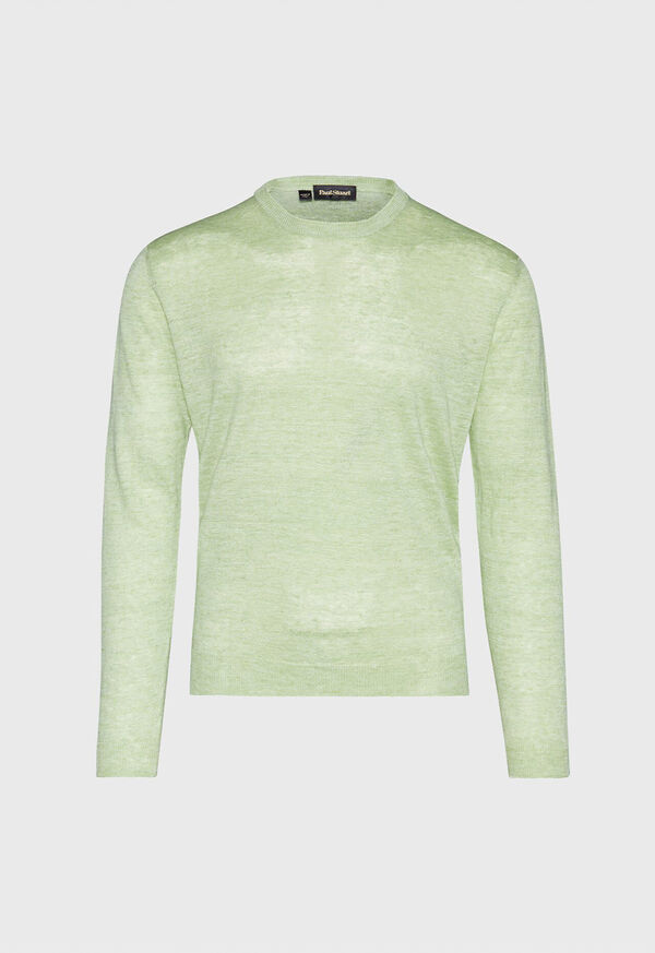 Paul Stuart Linen Crewneck Sweater