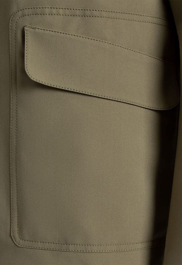 Paul Stuart Snap Front Hooded Raincoat, image 4