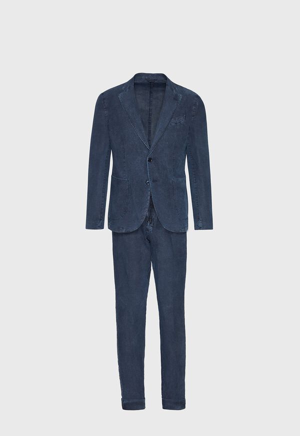 Paul Stuart Solid Linen Suit, image 1