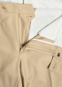 Paul Stuart Tan Super 110's Wool Suit, thumbnail 6