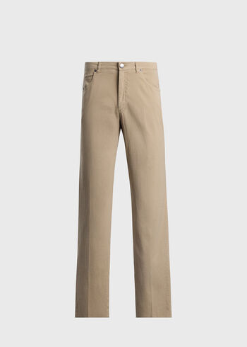 Paul Stuart Cotton & Silk Five Pocket Pant