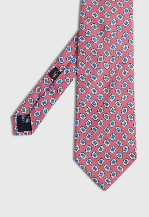 Paul Stuart Silk Tossed Oval Print Tie, image 1