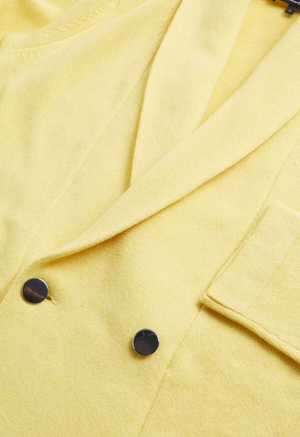 Paul Stuart Double Breasted Shawl Collar Knit Jacket, image 2