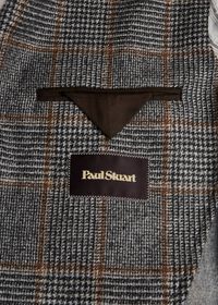 Paul Stuart Merino Wool Glenn Plaid Coat, thumbnail 4