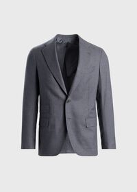 Paul Stuart Lightweight Wool Flannel Suit, thumbnail 2