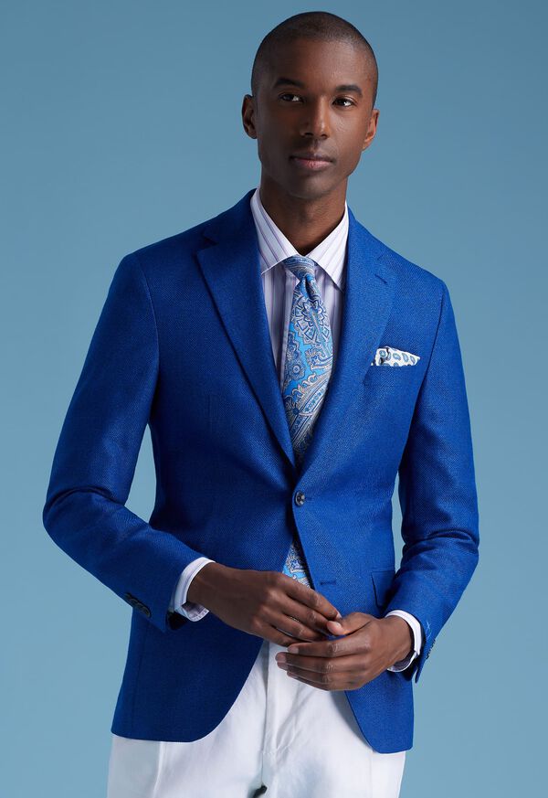 Paul Stuart Hopsack Summer Jacket, image 2
