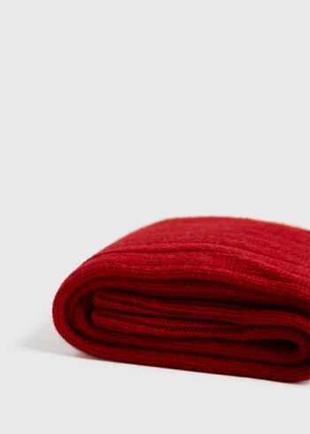 Paul Stuart Cashmere Ribbed Sock