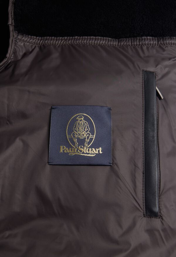Paul Stuart Quilted Puffer with Shearling, image 3