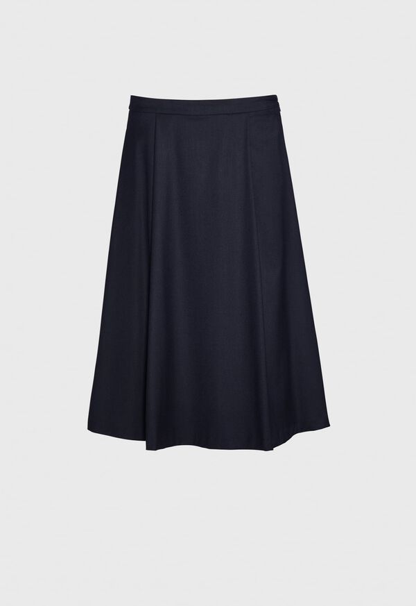 Paul Stuart Wool Stretch Circle Skirt, image 1