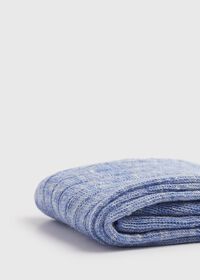 Paul Stuart Ribbed Linen Sock, thumbnail 2