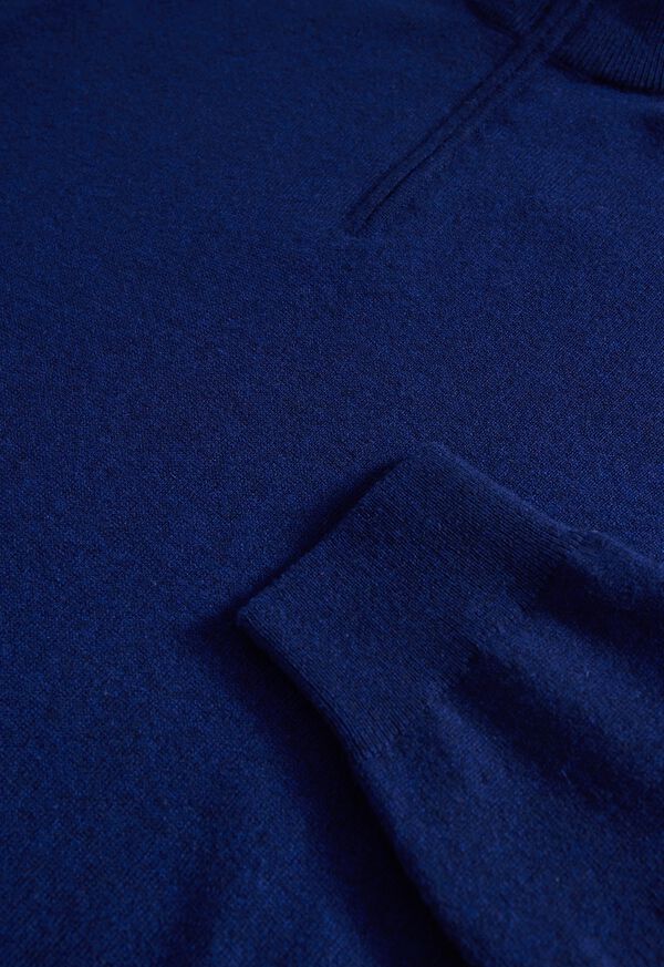 Paul Stuart Cashmere Quarter Zip Sweater, image 2