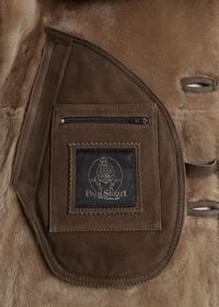 Paul Stuart Classic Shearling Coat, thumbnail 3