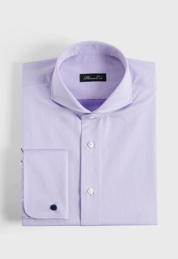 Paul Stuart Cotton Solid Dress Shirt, image 1