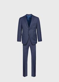 Paul Stuart Blue Pindot Paul Suit, thumbnail 1