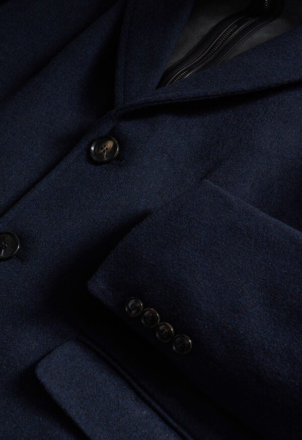 Paul Stuart Wool Coat with Shearling Gilet, image 3