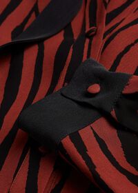 Paul Stuart Zebra Print Dress, thumbnail 2