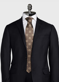 Paul Stuart Button Silk Tie, thumbnail 2